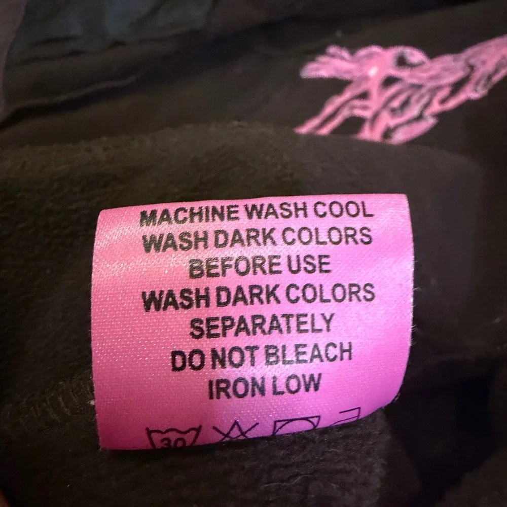 Cowgirl Hardware Girls 2T Black Pink Softshell Jacket Horse Rhinestone Western